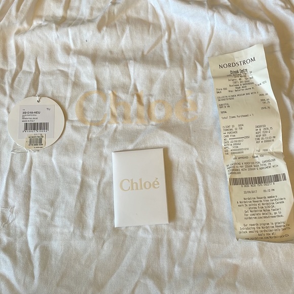 Authentic Chloe Owen purse -rare navy blue colour - Picture 2 of 4